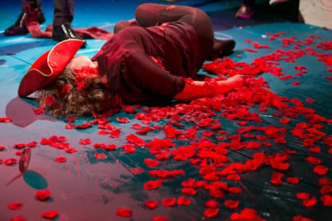 Hannah ringham the unknown island gate theatre 2017 c cameron slater