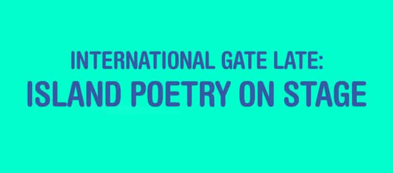 Island poetry on stage
