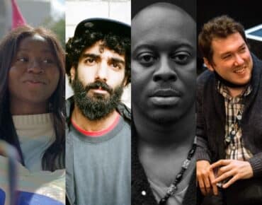 Headshots of Daze Aghaji, Zia Ahmed, Tristan Fynn-Aiduenu, John R. Wilkinson